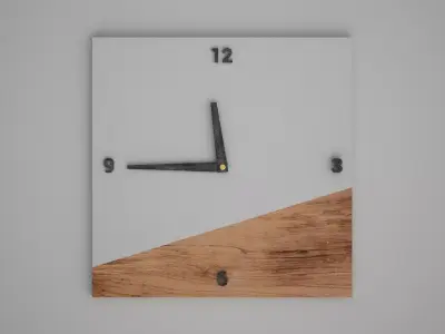 Clock Design 7 3D model