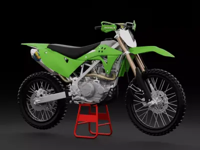 Kawasaki KLX Gordon 150 3D model