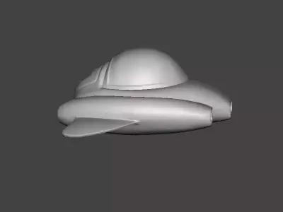 Dragon Ball Car 3 3D Model 3D print model