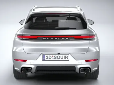 Porsche Cayenne E-Hybrid 2024 3D model