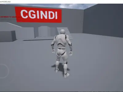 Unreal engine android touch screen solution  3D model