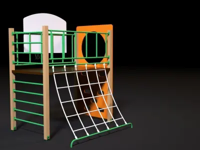 Sports complex 28 3D model