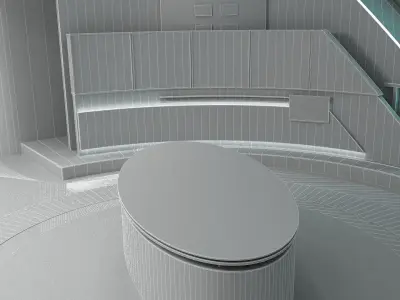 Sport Virtual Studio Low-poly 3D model