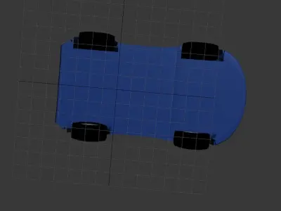 Cartoon Car 3D model