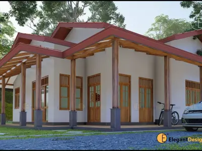 South Asian House P1 3D model