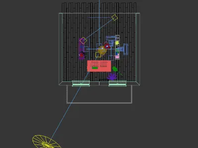 Day Interior scene 2 3D model
