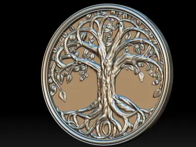Tree of Life 2 3D print model 3D print model