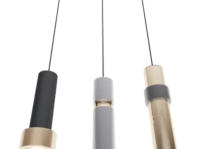 RYBBI pendants set by WARREN HOUSE 3D model