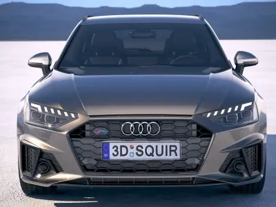 Audi S4 Avant 2020 3D model