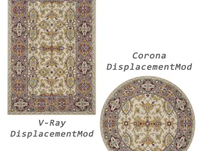 Rugs No 845 Low-poly 3D model
