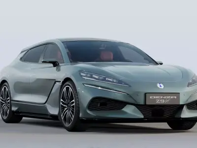 BYD Denza Z9 GT EV 2025 with Interior 3D model