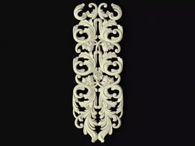 dekor ornament 3D model shop