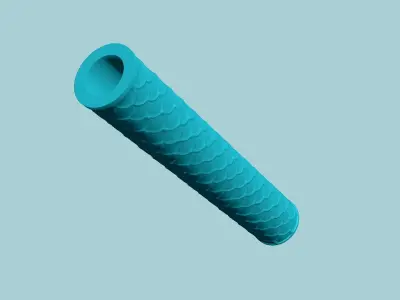 Texture Roll 40  - Scales - Fondant Decoration Maker 3D print model