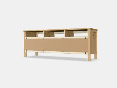 HEMNES TV bench 2 3D model