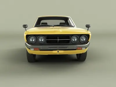 Datsun Violet 710 Coupe 3D model