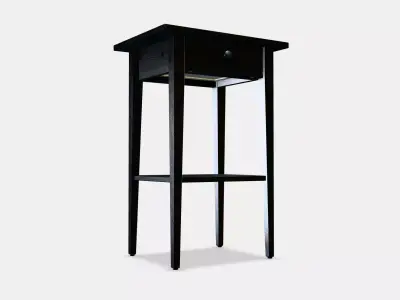 HEMNES Bedside table 2 Low-poly 3D model