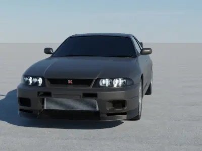 Nissan Skyline R33 GT-R  3D model