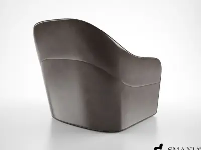 Smania Gramercy armchair 3D model