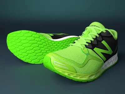 New Balance M1980GB 3D model
