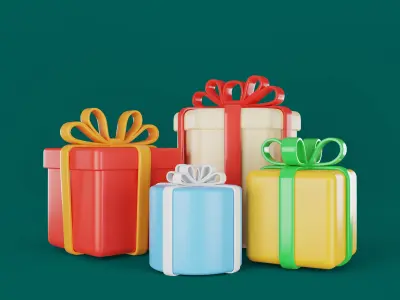 Christmas Decorations 3D model