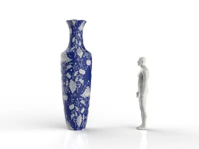 Porcelain Vase 3D model