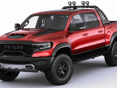 Ram 1500 TRX 2021 3D model