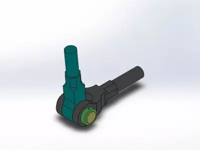 knuckle joint 3d printed model 3D print model