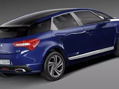 Citroen DS5 2016 3D model