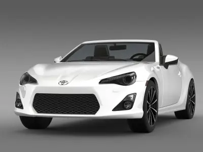 Toyota FT 86 Open Concept 2013 3D model