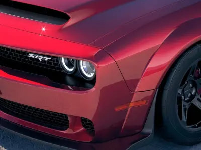 Dodge Challenger SRT Demon 2018 3D model