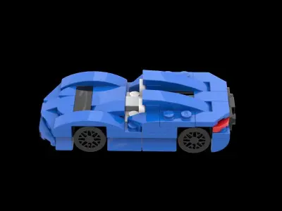 LEGO MCLAREN ELVA 30343 3D model