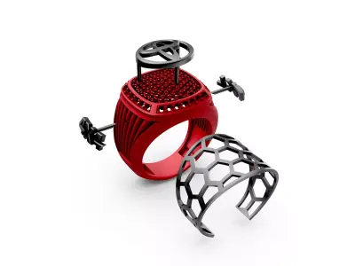 Anillo Toyota  3D print model