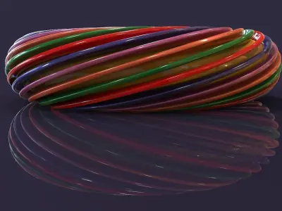 Torus shape Free 3D model