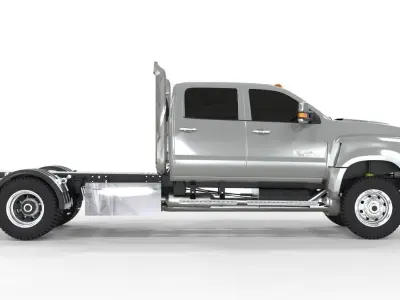 CHEVY 4500 2019 4X4 3D model