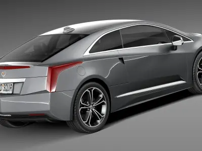 Cadillac ELR CG 2016 3D model