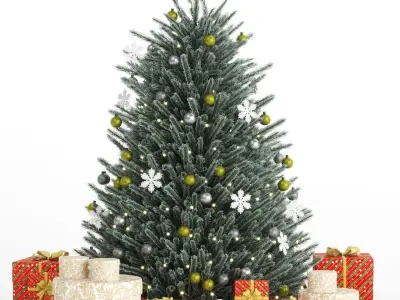 Christmas Tree 3D model 16