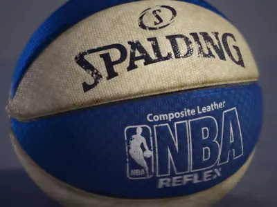 Basketball Ball 3D model 10
