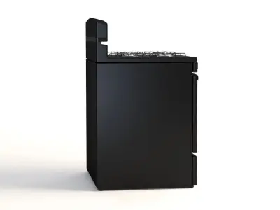 Amana 30 Inch Gas Range With Easyaccess Broiler Door 3D model