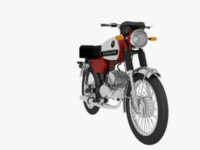 Zundapp KS 50cc 3D model