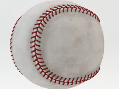 Rawlings ROLB Official League Baseball 4K Low-poly 3D model