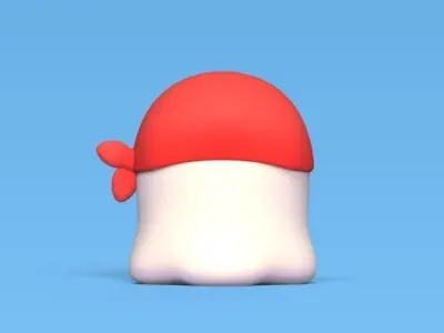 Ghost Pirate 3D print model