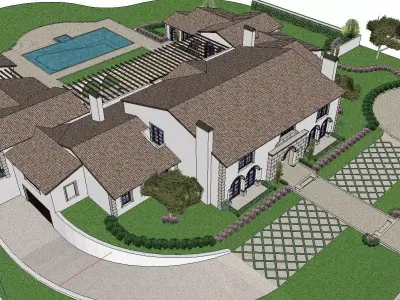 Regal-Luxury-Villa Area-073 3D model