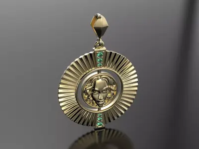 Versace Pendant 3D print model