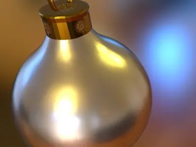 Christmas Ornament - PBR Free 3D model
