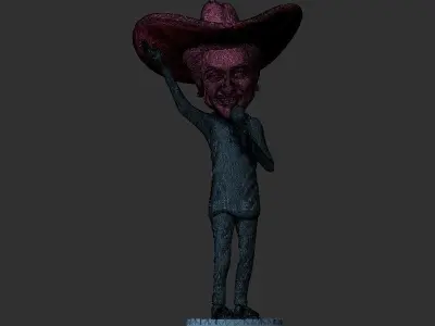 Kishore kumar Miniature 3D print model