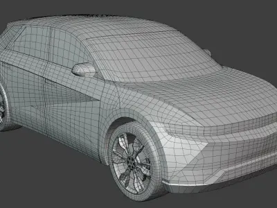 Hyundai IONIQ 5 Exterior 3D model