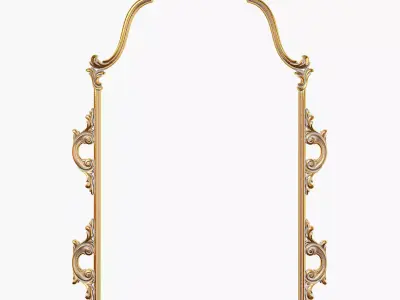 Classic frame 02 3D model