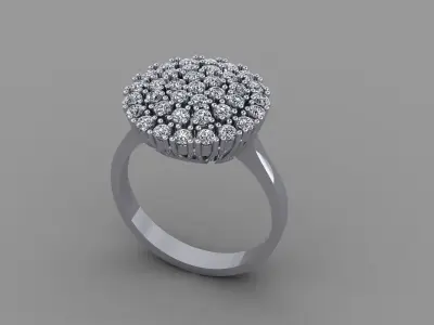 Golden Ring 3D print model buy