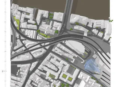 Free 3D Model of London - Sample of AccuCities Level 4 Model Free 3D model