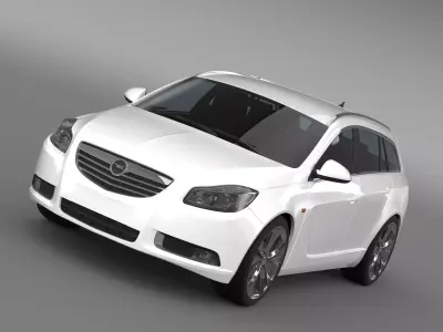 Opel Insignia Sports Tourer 2013 3D model